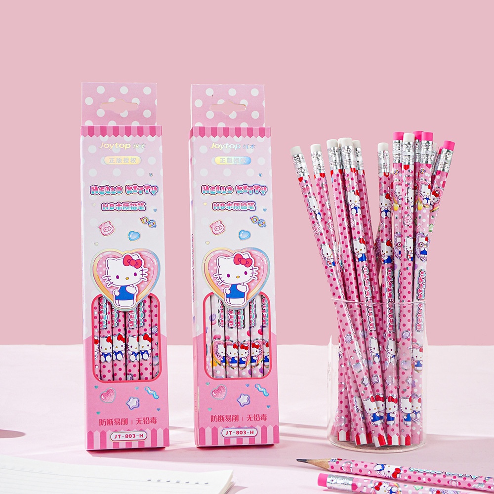 Woodworking Tv - 12 шт., оригинальные карандаши Sanrio Hello