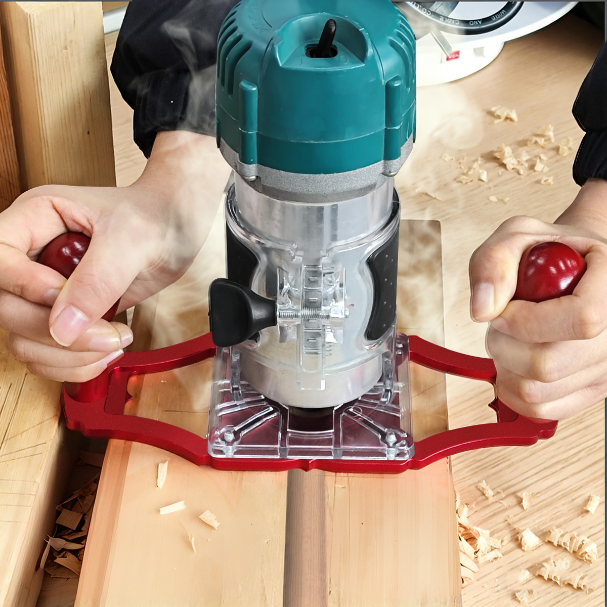 Woodworking And Carpentry - Основание для фрезера с ручками и