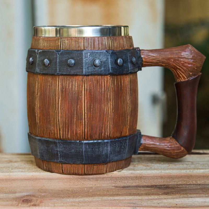 Woodworking Tv - Деревянная кружка-бочка в стиле One Piece,