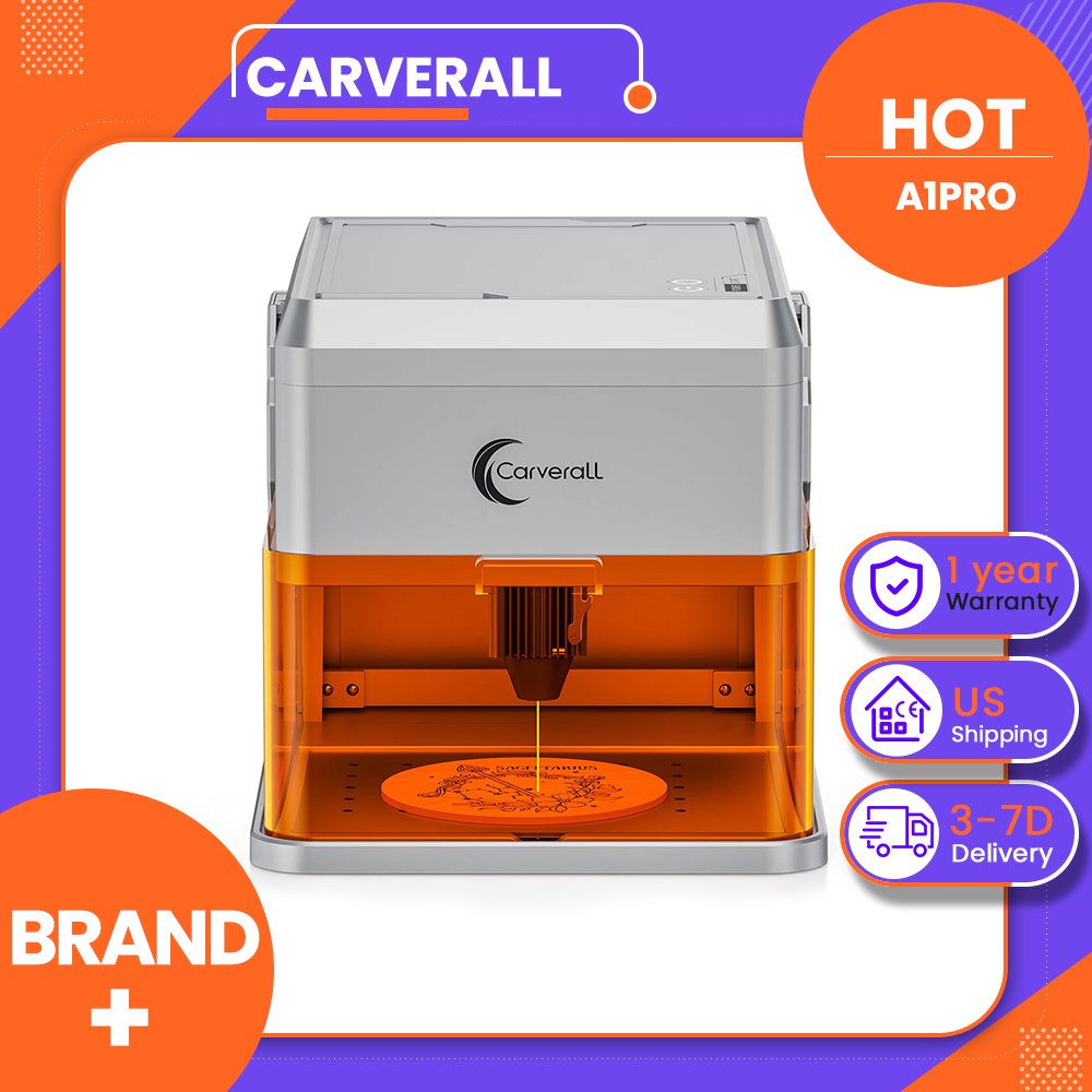 Woodworking Veneer Cutter - Лазерный гравер Carverall A1PRO 10W с
