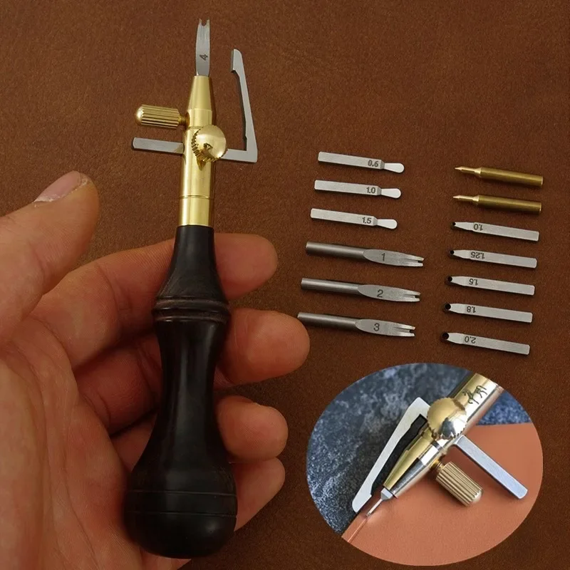 Woodworking Veneer Cutter - Регулируемая многофункциональная головка резака инструмент для