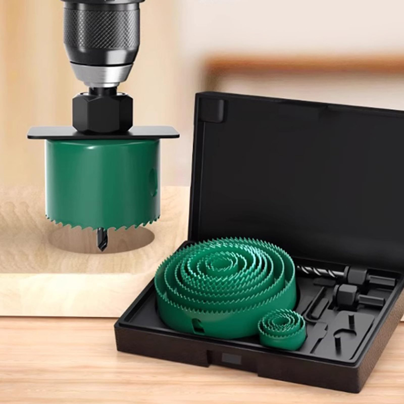 Набор корончатых сверл 19/8/5  – обзор и цена Woodworking Drill Bits