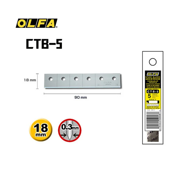 OLFA CTB-5 5 шт. Лезвия для ре – обзор и цена Woodworking Japan