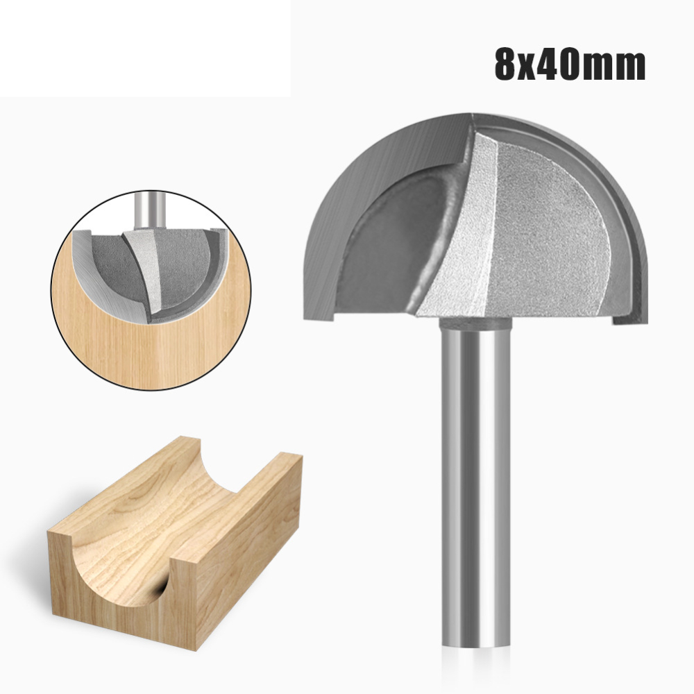 Полукруглый фрезерный нож с хв – обзор и цена Woodworking Drill Bits