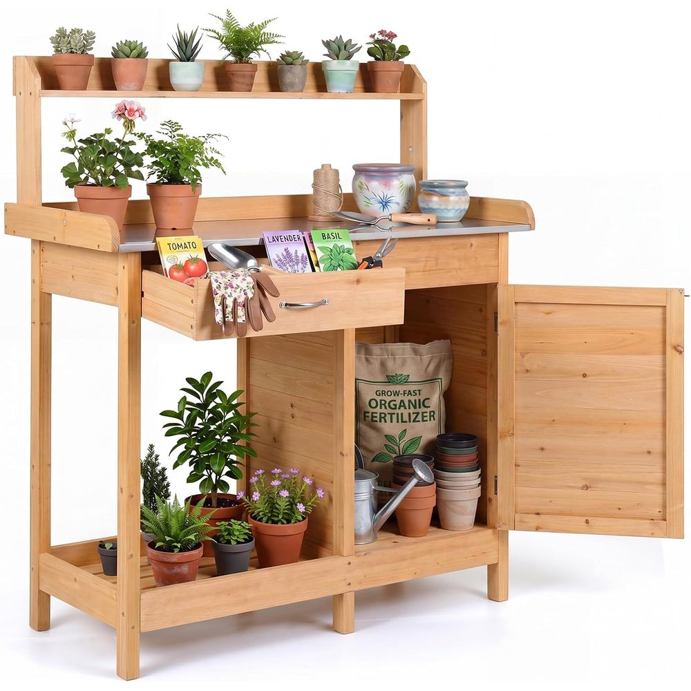 Садовый деревянный стол-верста – обзор и цена Woodworking Bench
