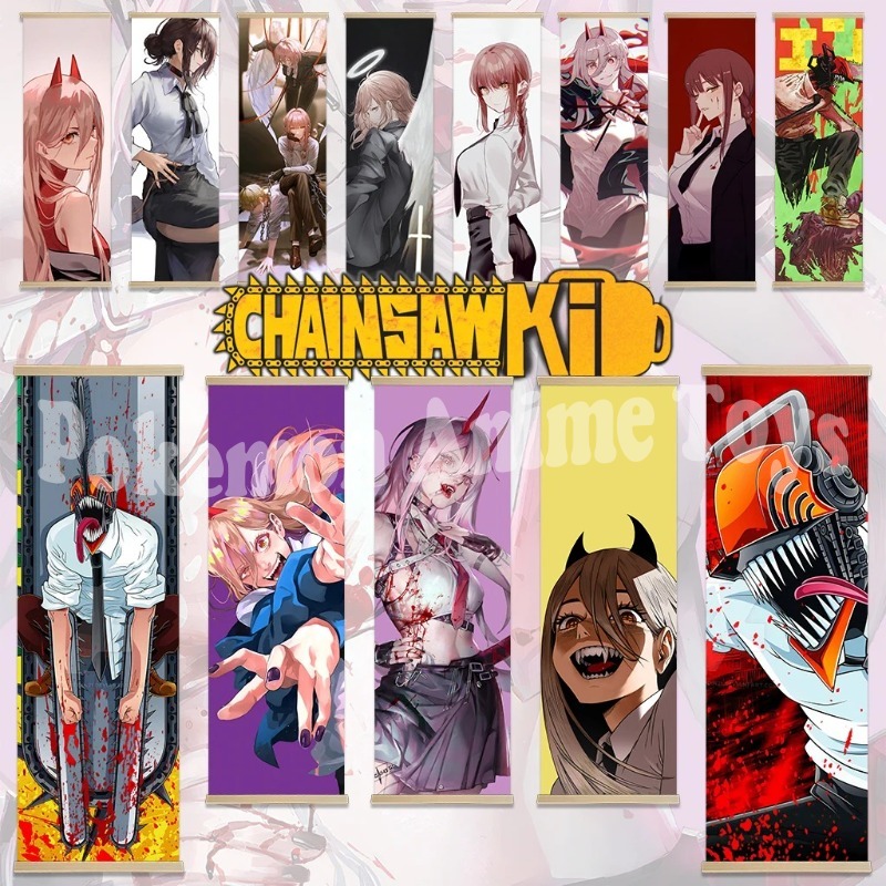 Chainsaw Man Anime Poster Wood – обзор и цена Woodworking Tv