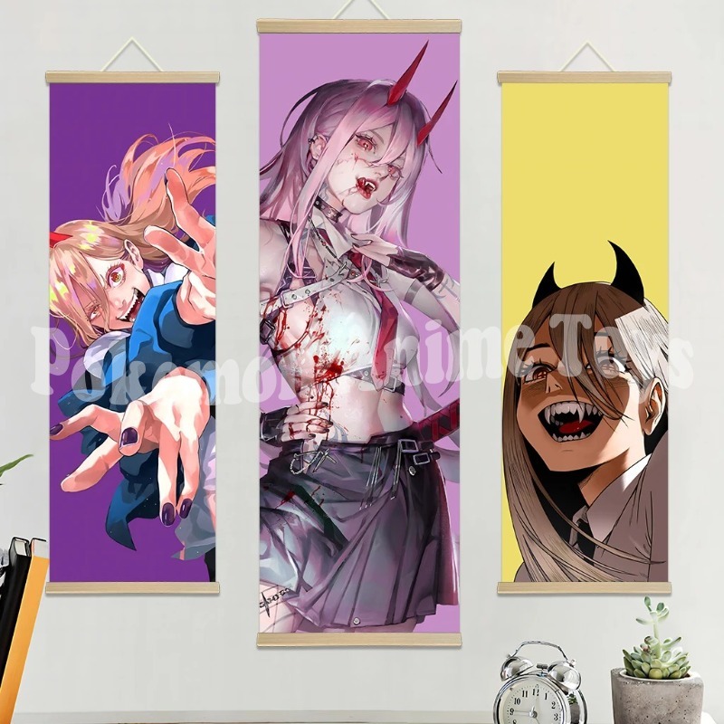 Chainsaw Man Anime Poster Wood – обзор и цена Woodworking Tv