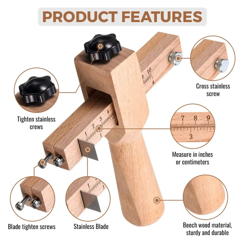Новинка Регулируемый резак для – обзор и цена Woodworking Veneer Cutter